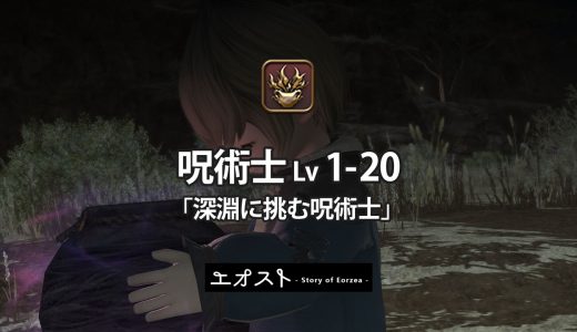 STORY | 3.ジョブ・ロール-511呪術士レベル1-20【深淵に挑む呪術士】